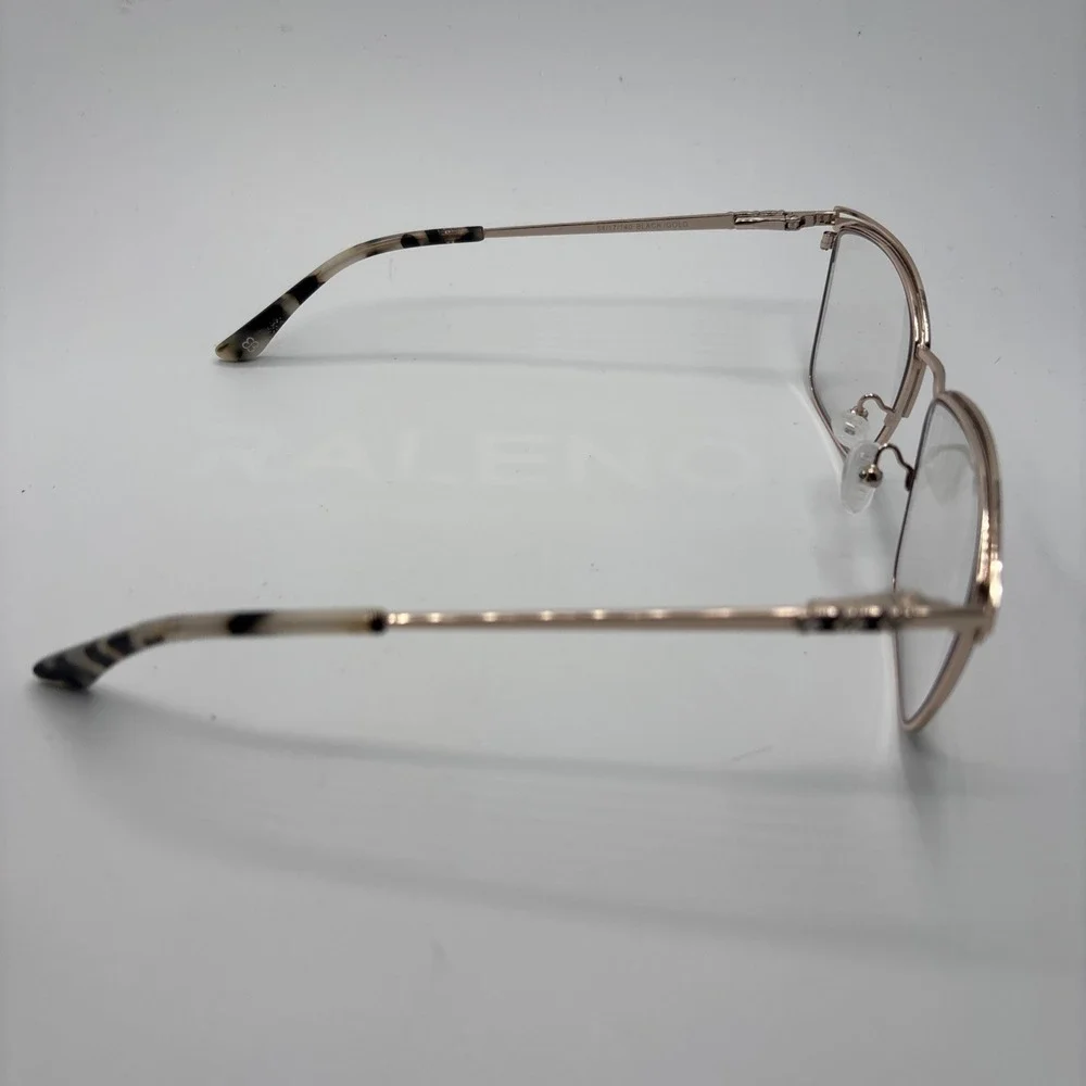 Marie Claire Women's 6346 Black/Gold Eyeglasses Frames Size 54-17-140mm #C190